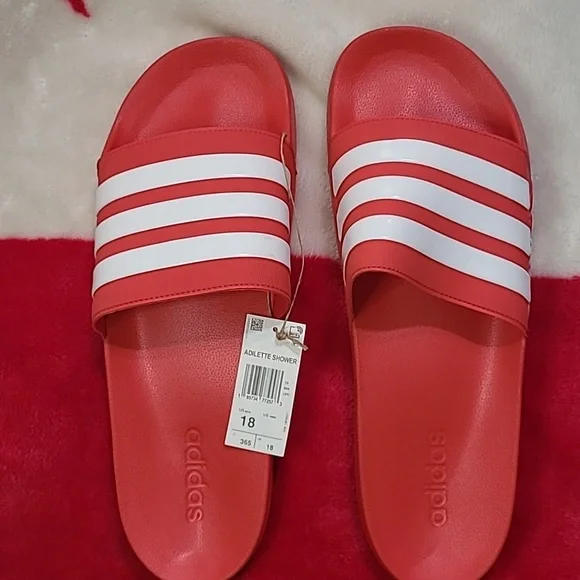 Adidas Cloudfoam Slide Sandals 18 - Picture 1 of 6